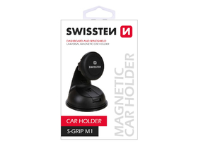 Swissten M1 mágneses autós telefontartó műszerfalra/szélvédőre