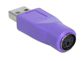 Delock 65461 adapter PS/2 žensko-USB-A muško