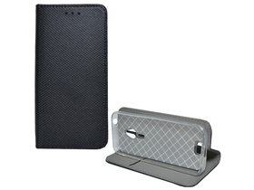 Gigapack kožna preklopna korica za Nokia 230 uređaj, crna