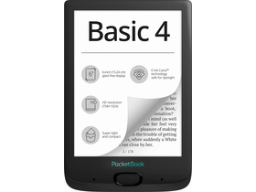 PocketBook Basic 4 ebook четец, черен