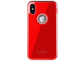WK GINSTONE navlaka za Apple iPhone X/XS (5,8"), crvena