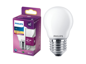 Philips E27 LED žarulja, 4,3W, 470lm, 2700K, toplo bijela
