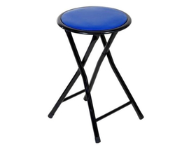Malaga sklopljiva stolica, plava, dimenzije: 45x30x30 cm