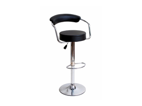 Sandra barska stolica, crna, 83-105x52x45 cm