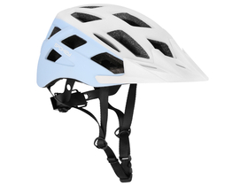 Spokey Pointer White biciklistička kaciga s LED rasvjetom (5905339412614)