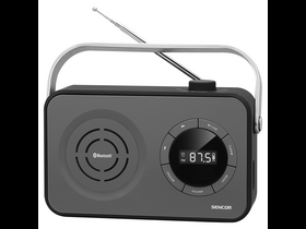 Sencor SRD 3200B Bluetooth rádio, čierne