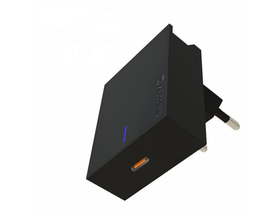 Swissten USB-C mrežni brzi punjač/adapter za Apple uređaje, 18W, crni