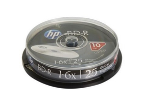 HP 25GB, 6x BD-R BluRay disk