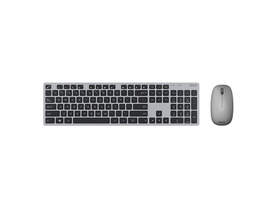 Asus Desktop W5000, bezdrôtová klávesnica a myš, HU, sivá