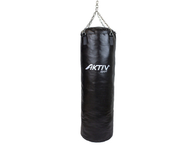 Aktivsport lanac 120x40 cm 107701061 boksačka vreća, crna