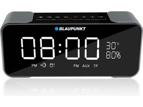 Blaupunkt BT16 Bluetooth rádio s budíkom, čierne