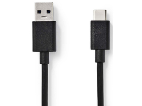 Nedis CCGP61600BK10 USB A- USB-C kabel muški/muški, 1m