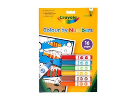 Crayola - Malen nach Zahlen Malbuch 16 Seiten