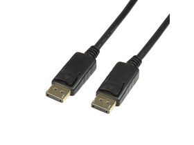 LogiLink DisplayPort kabel, DP/M-DP/M, 4K/60 Hz, črn, 10 m