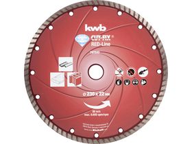 KWB PROFI RED-LINE CUT-FIX® Diamanttrennscheibe 230 x 22,23 x 7,0 x 2,8 mm