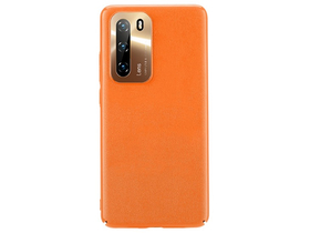 JoyRoom Star Lord Ultratanka plastična torbica s efektom kože za Huawei P40 uređaj, narančasta