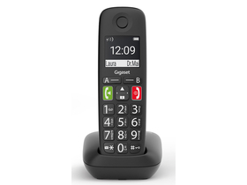Gigaset E290 Wireless (DECT) Telefon, schwarz