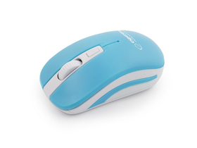 Esperanza Uranus 4D bežični miš 2.4GHz, USB, bijeli/plavi