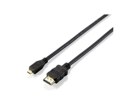 Equip 119308 HDMI - MicroHDMI Kabel1.4, männlich/männlich, 2m