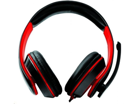 Esperanza Condor stereo slušalice sa mikrofonom, gamer, crvene
