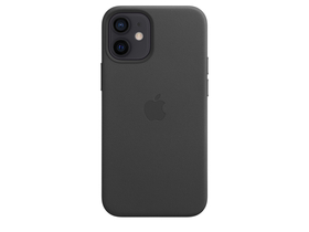 Apple iPhone 12 mini usnjen ovitek, črna