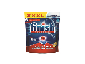 Finish All in 1 Max tablety do umývačky, Citrón (80ks)