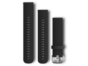 Garmin vívoactive 3 Silikonuhrband mit schwarzem Edelstahlschnalle