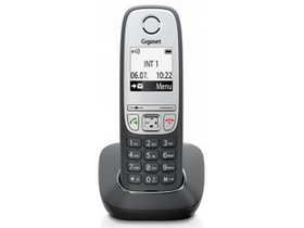 Безжичен телефон DECT Gigaset A415 черен/сребрист
