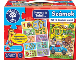 Orchard Toys Suche und finde! Zahlen Puzzle 2x10