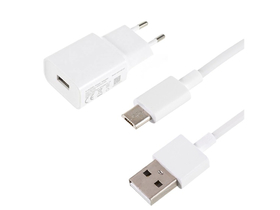 Xiaomi mrežni punjač sa USB + microUSB kabel, bijeli (5V / 2000mA)