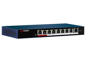Hikvision DS-3E0109P-E/M (8 port 100Mbps, 58W, 1 uplink port, L2) switch PoE