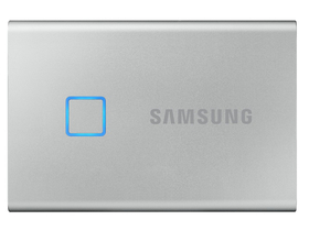 Samsung T7 Touch 1TB vanjski SSD, srebrna