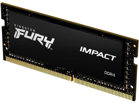 Kingston Fury Impact 8GB 2666MHz DDR-4 SODIMM pamäť RAM pre notebook (KF426S15IB/8)