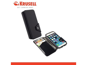 Krusell FlipWallet Kalmar stojeća kožna futrola za Apple iPhone 6, crna