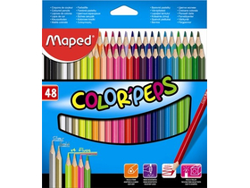 Maped "Color`Peps" set trokutnih olovki, 48 različitih boja