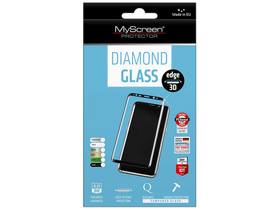 Myscreen Diamond Glass Edge 3D full cover kaljeno staklo za Samsung Galaxy S20, crno (zakrivljeno)