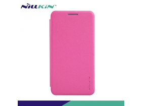 Mobil tartozék NILLKIN SPARKLE műanyag telefonvédő (mikroszálas bőr flip, oldalra nyíló) MAGENTA GP-52228