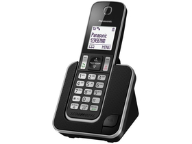 Panasonic KX-TGD310PDB DECT telefon, crna