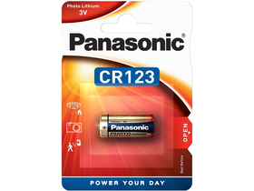 Litijeva foto baterija Panasonic CR123A 1400mAh 3V