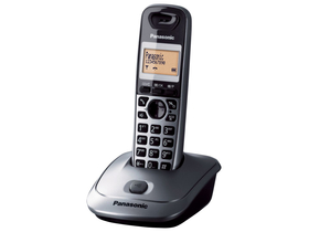 Panasonic KX-TG2511HGM dect Telefon, schnurlos, silbern