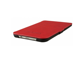 Pocketbook Touch Lux 3/614/615/625 ebook olvasó tok, fekete/piros