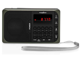 Nedis RDFM2100GY prijenosni FM radio