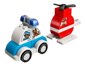 LEGO® DUPLO My First 10957 Hasičský vrtulník a policejní auto