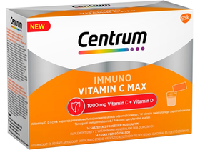 Centrum Immuno Vitamin C Max pjenušavo piće u prahu, 14 kom