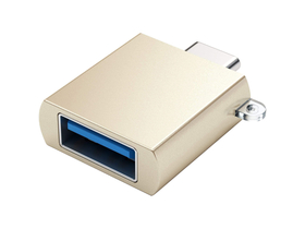 Satechi Type-C to USB-A 3.0 Adapter, zlatni