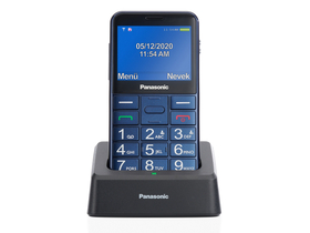 Panasonic KX-TU155EXCN kártyafüggetlen mobiltelefon idősek számára, Blue