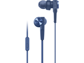 Sony MDR-XB55APL.CE7 Xtra Bass káblové slúchadlá s mikrofónom, modré
