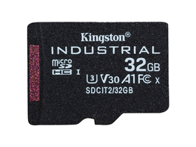 Kingston 32GB SD micro Industrial (SDHC Klasse 10 A1) (SDCIT2/32GBSP) Speicherkarte