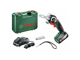 Bosch AdvancedCut 18, 18 V, 2,5 Ah, 65 mm pila za rezanje drva, baterija, punjač, kofer