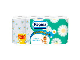 Regina Camomilla 3-slojni toaletni papir s uzorkom, mirisni, 16 rola